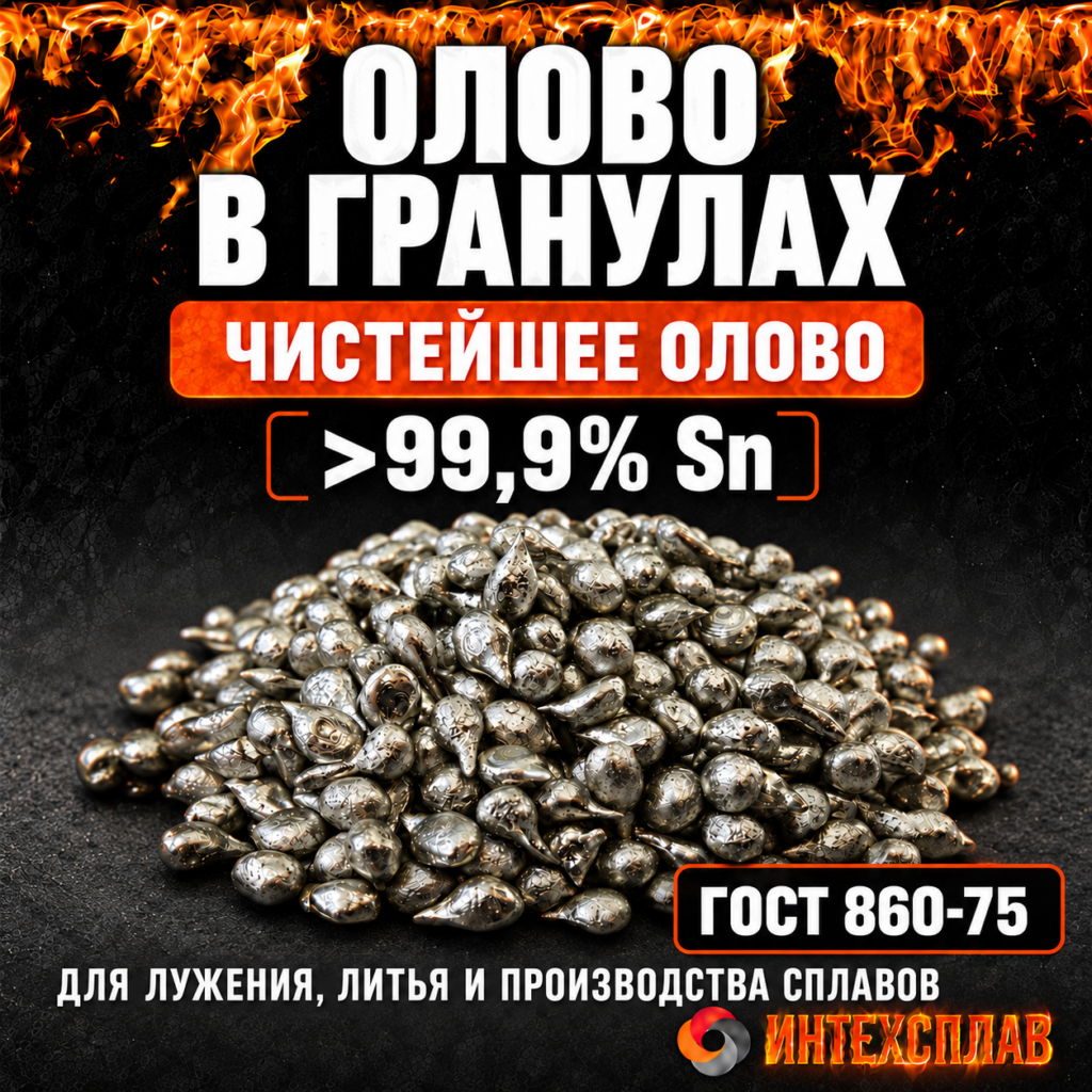 Олово граннулированное